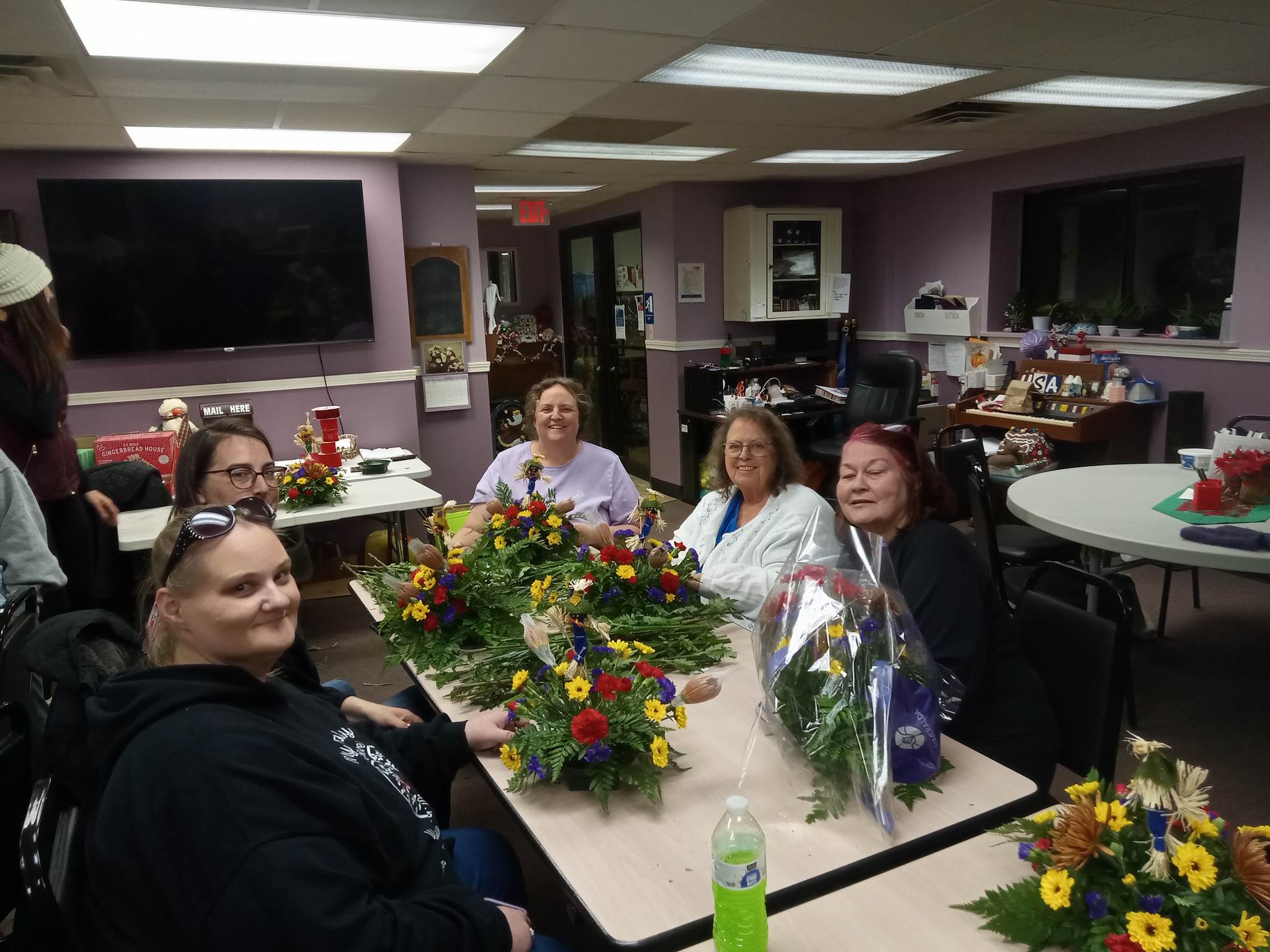 Scarlet Lily Floral Oswayo Valley Memorial Library